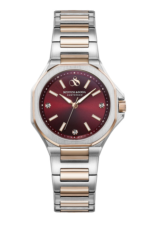Voor aanzicht dames horloge Scotch & Soda