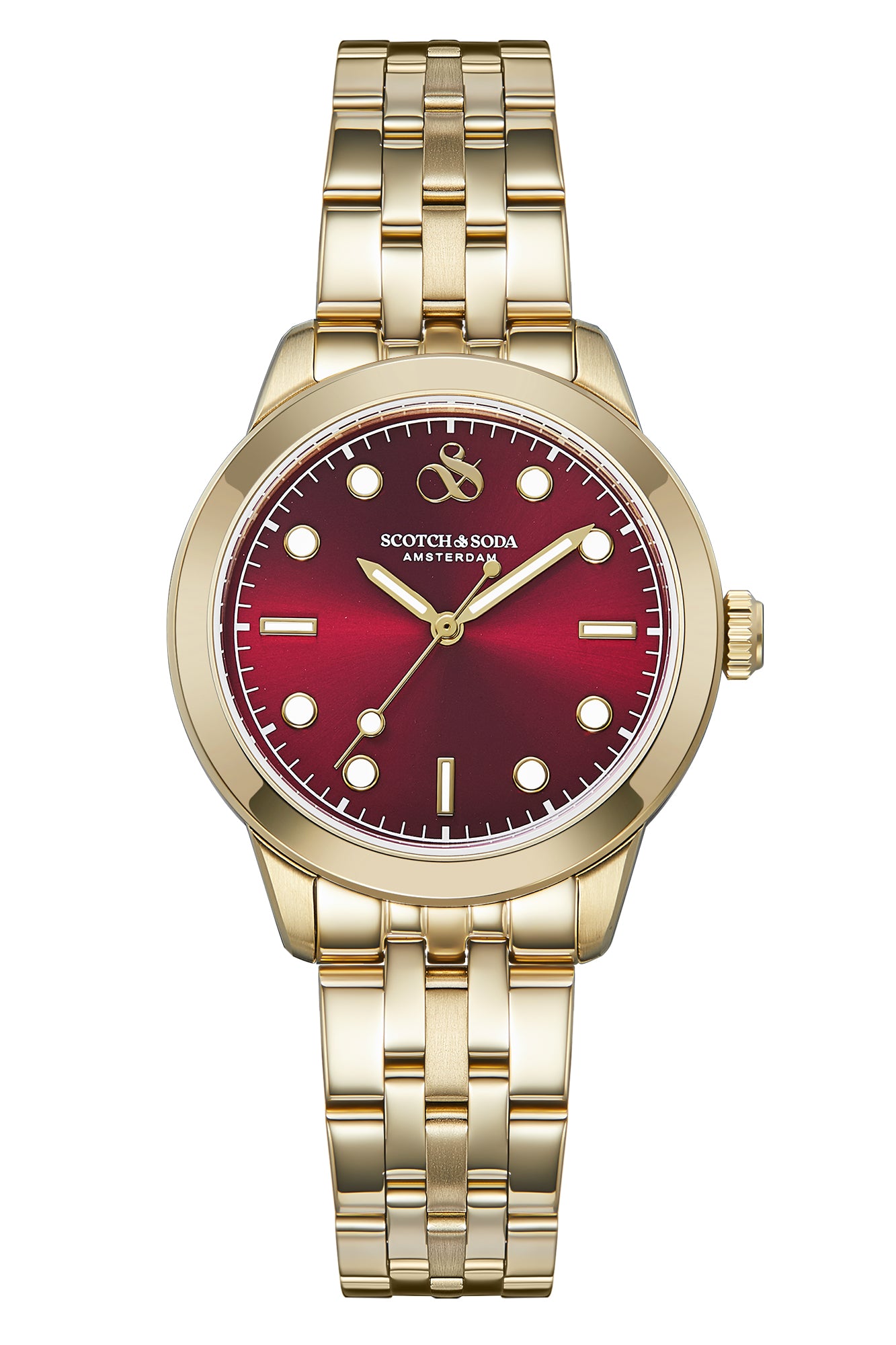 Voor aanzicht dames horloge Scotch & Soda