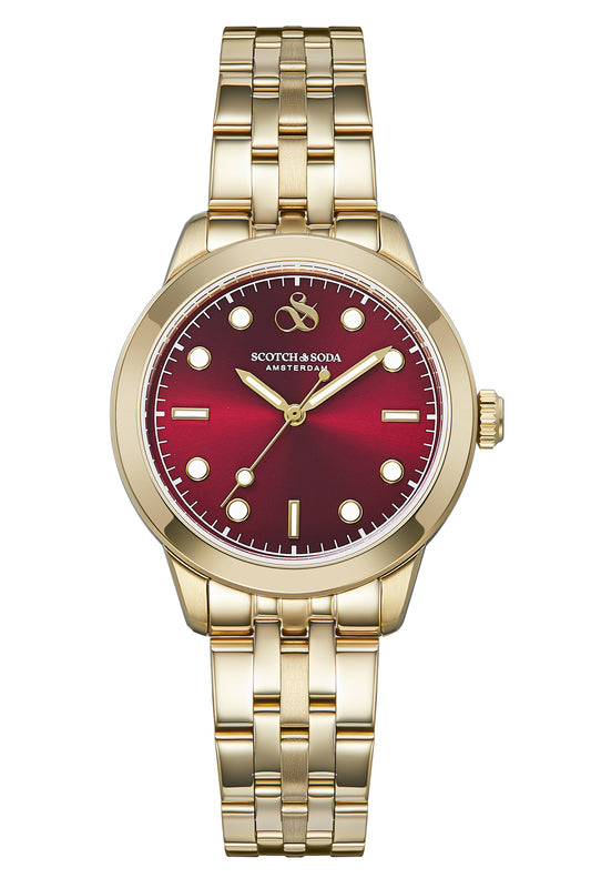 Voor aanzicht dames horloge Scotch & Soda
