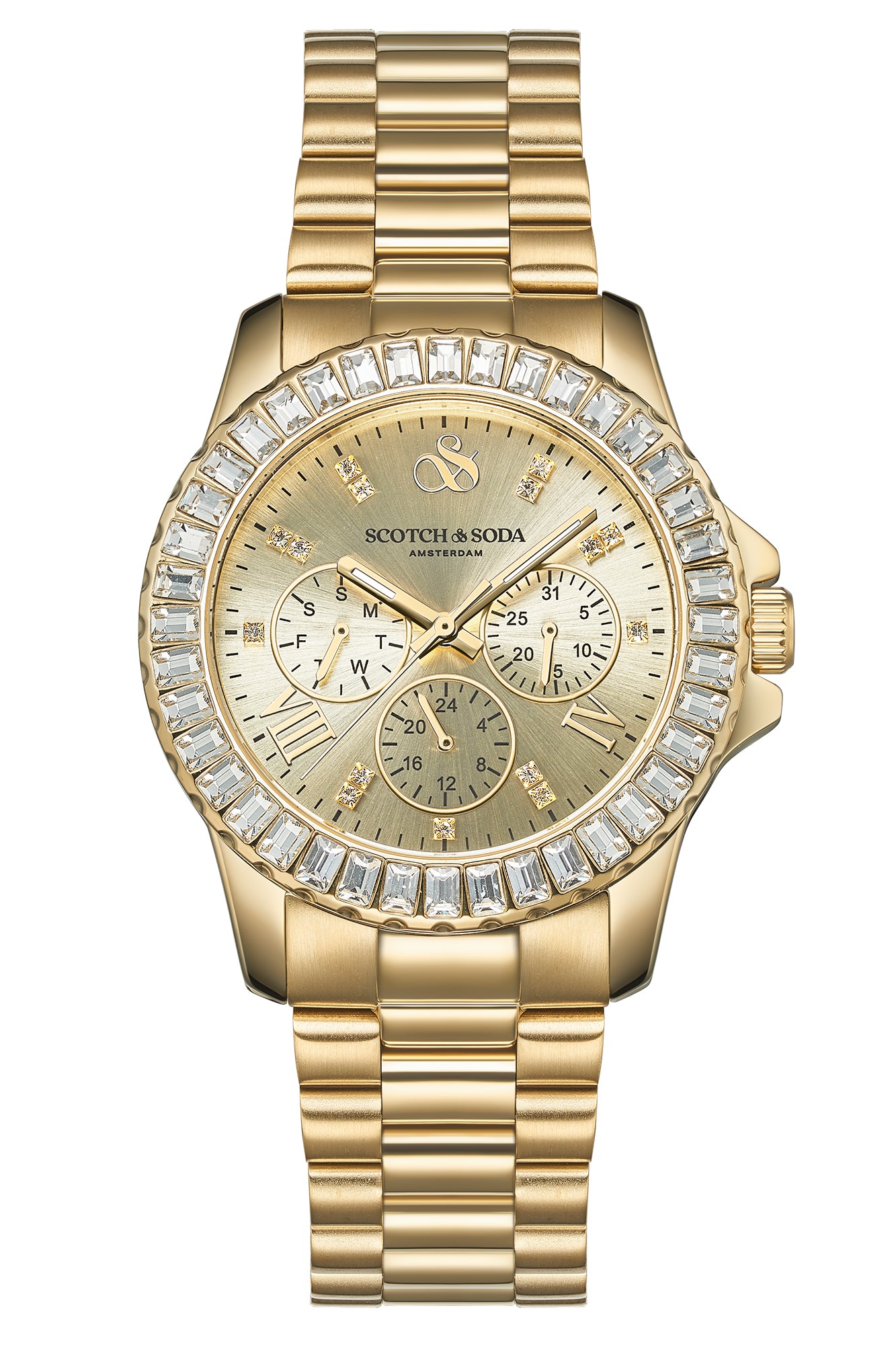 Voor aanzicht dames horloge Scotch & Soda