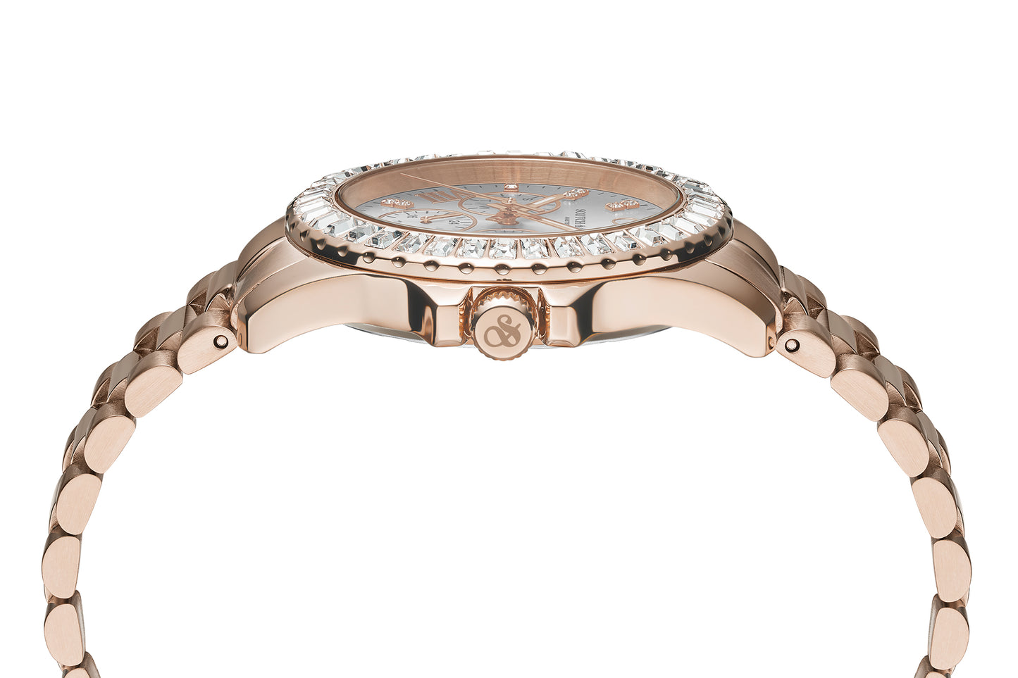 Zij aanzicht dames horloge Scotch & Soda