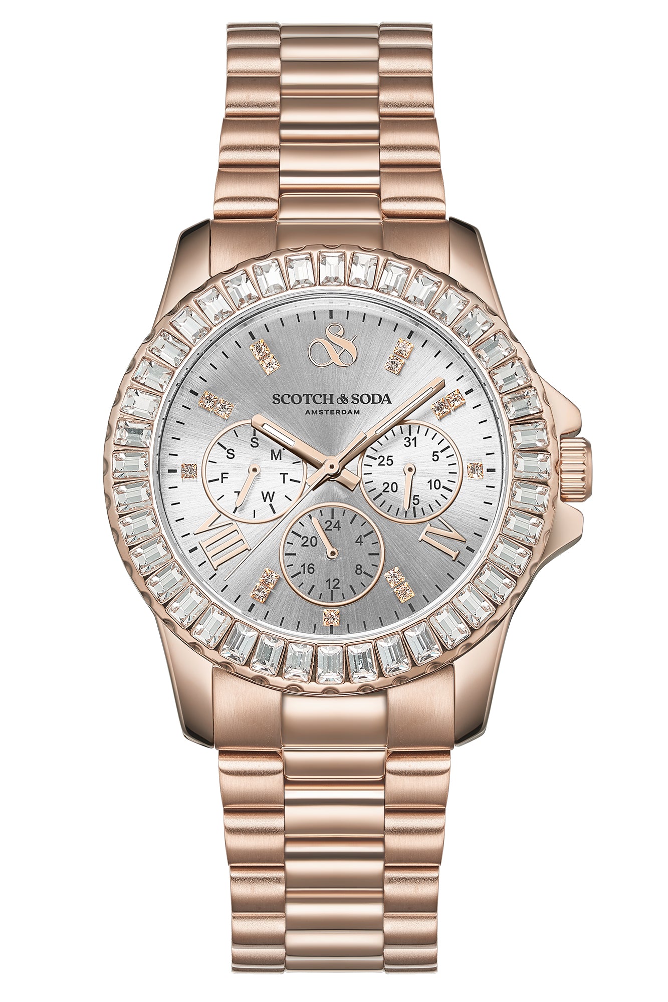 Voor aanzicht dames horloge Scotch & Soda