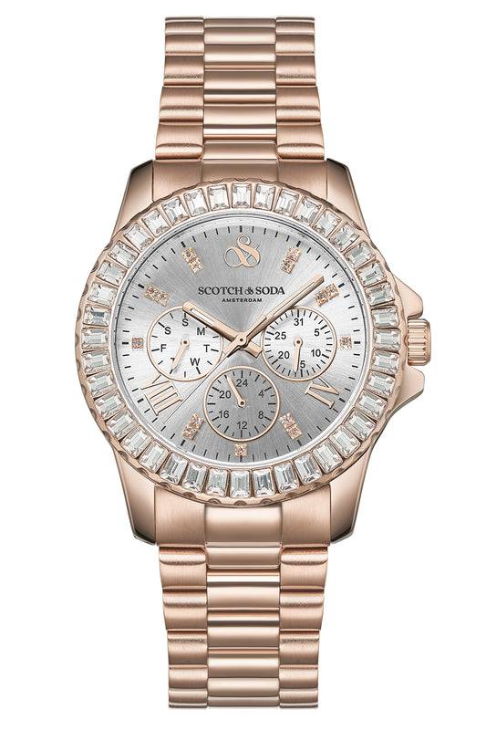 Voor aanzicht dames horloge Scotch & Soda