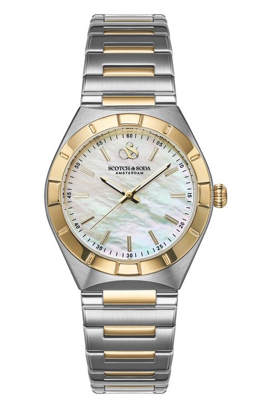 Voor aanzicht dames horloge Scotch & Soda